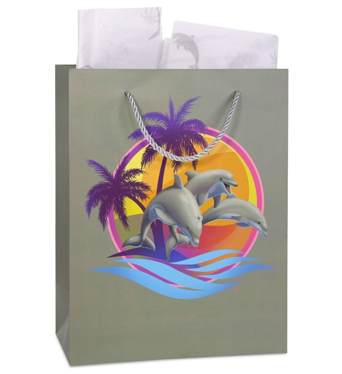 Dolphin - Gift Bag & Tissue Paper