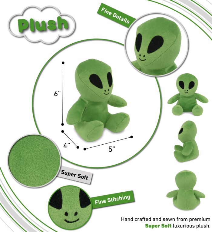 Space Alien - 6" Plush - Image 3