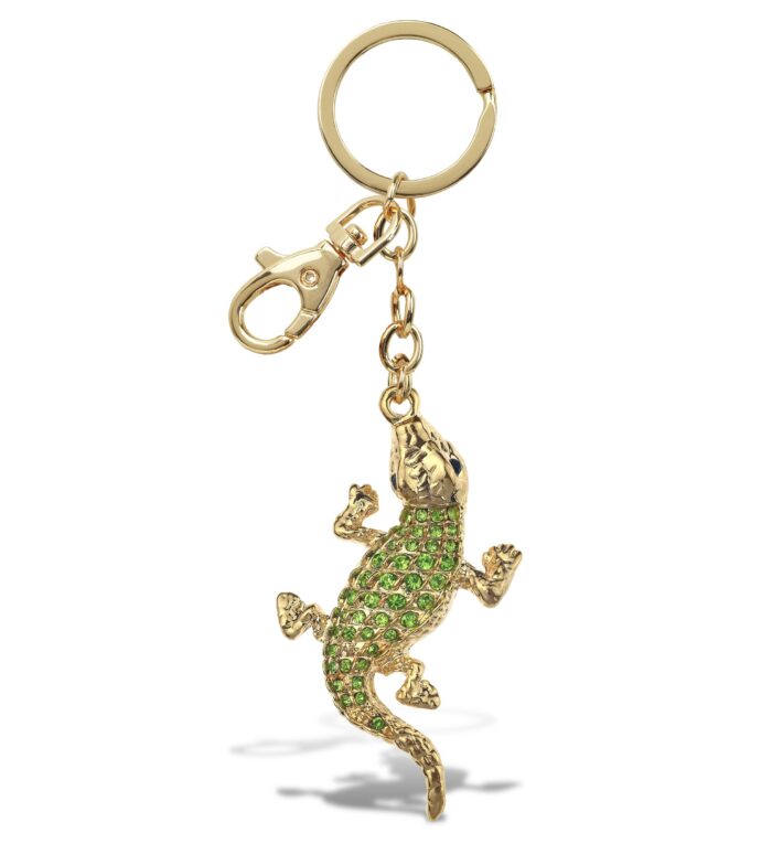 Alligator - Gold Sparkling Charms