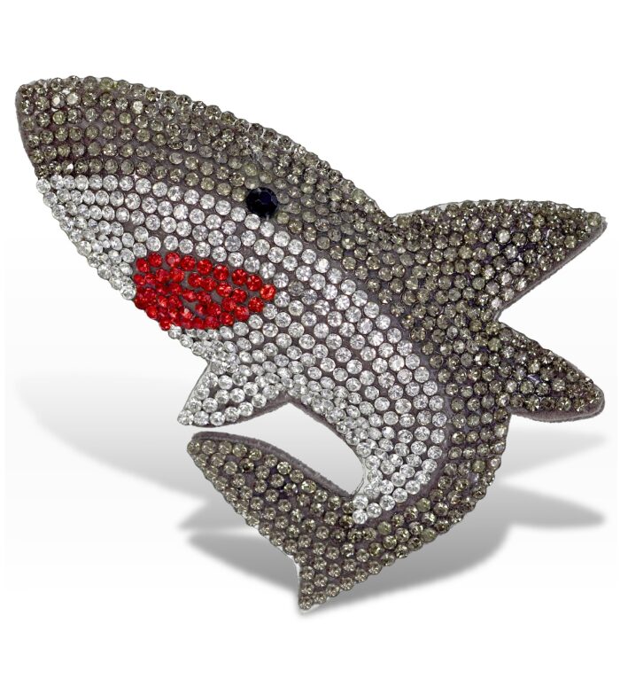 Shark - Sparkling Rhinestones Magnets