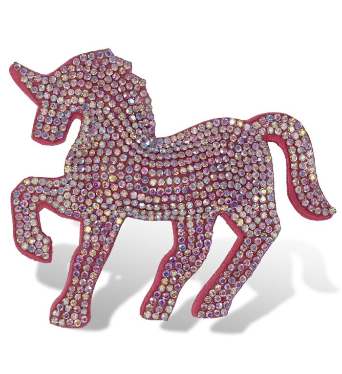 Pink Unicorn - Sparkling Rhinestones Magnets