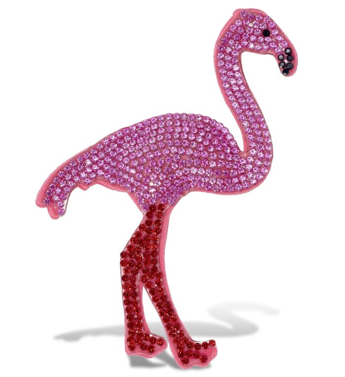 Flamingo - Sparkling Rhinestones Magnets