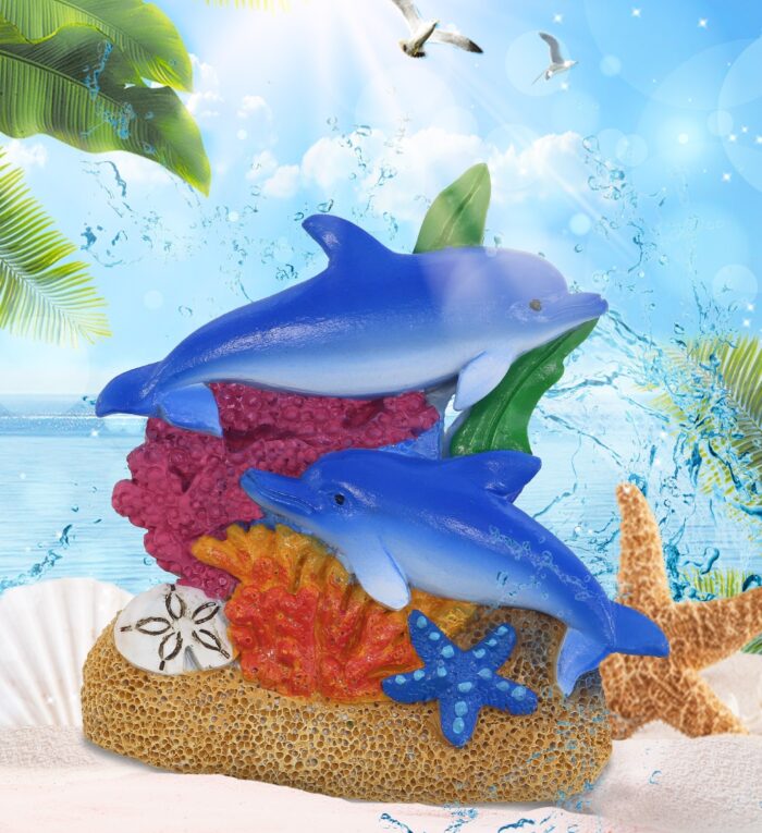 Sand Coral - Dolphin - Resin Magnet - Image 2