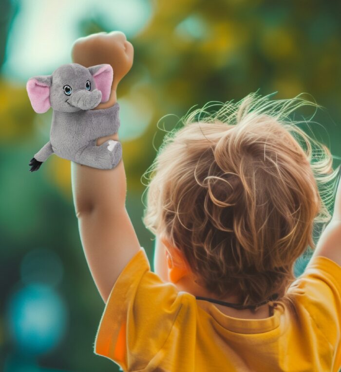 Elephant - Slap Bracelet Plush - Image 2