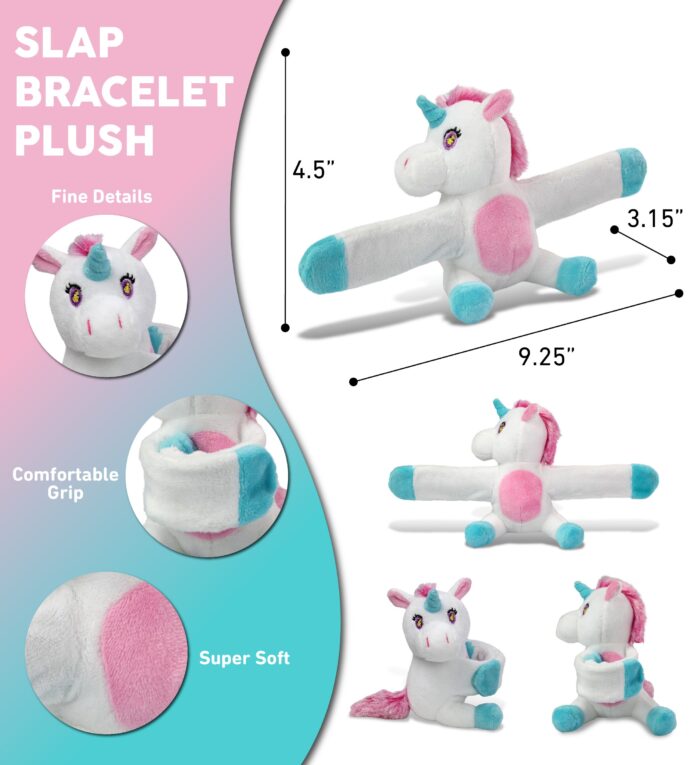 Unicorn - Slap Bracelet Plush - Image 3