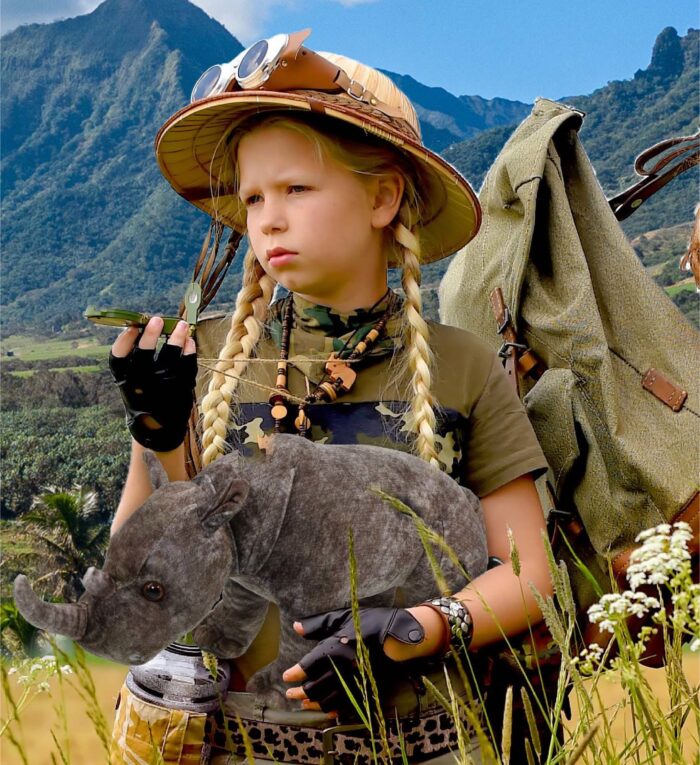 Rhino 15" - Wild Collection Plush - Image 4