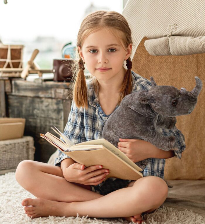 Rhino 15" - Wild Collection Plush - Image 6