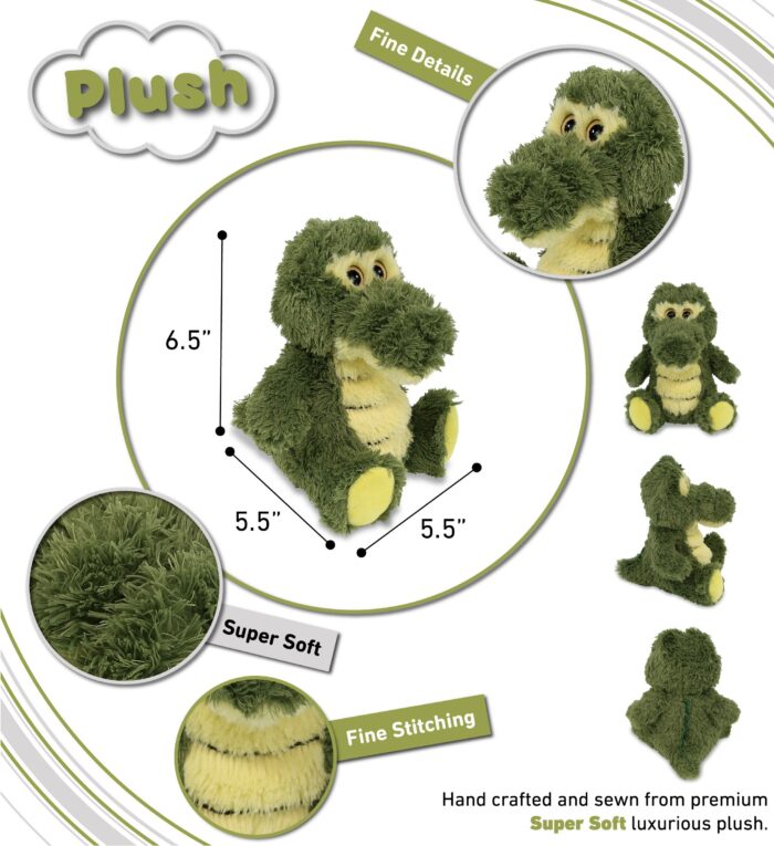 Sitting Alligator - Big Eye Plush - Image 3