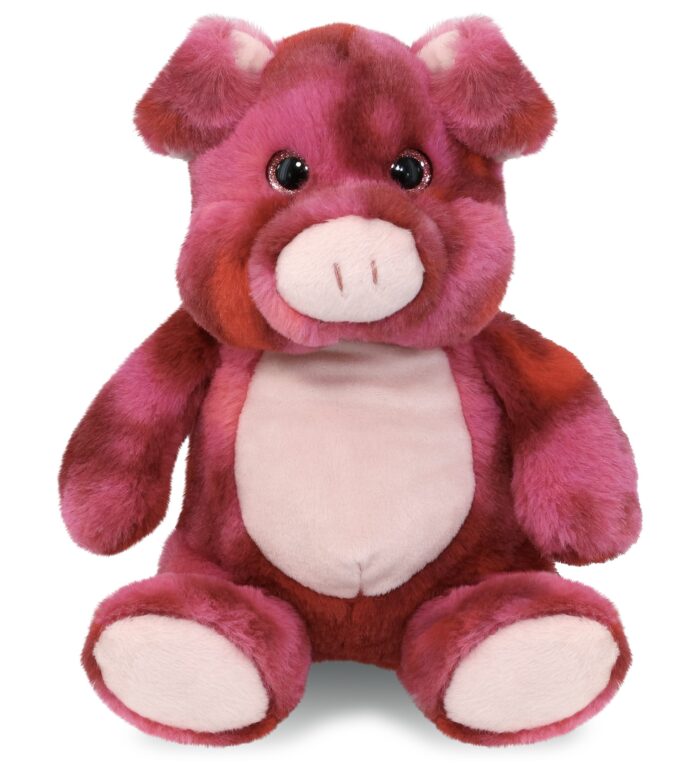 Pink Tie-Dye Pig 9" - Super-Soft Plush