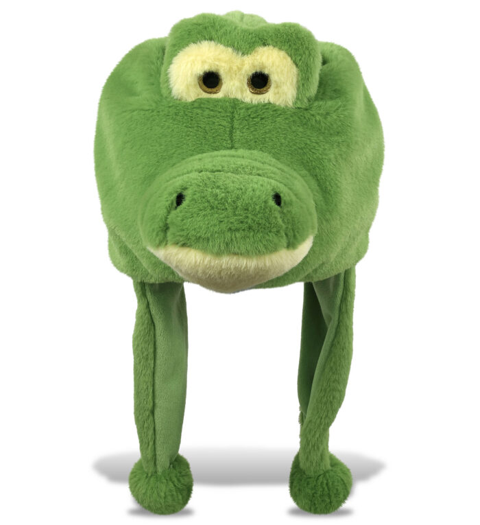 Green Alligator - Super-Soft Plush Hat