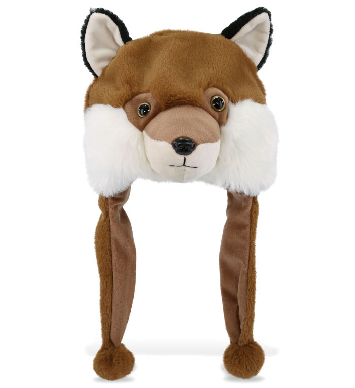 Fox - Super-Soft Plush Hat