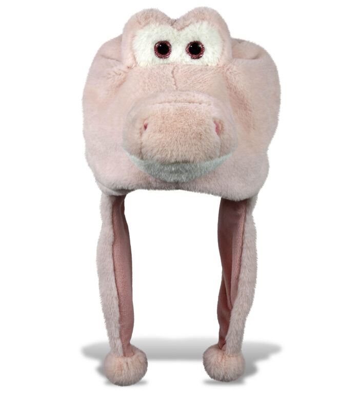 Pink Alligator - Super-Soft Plush Hat