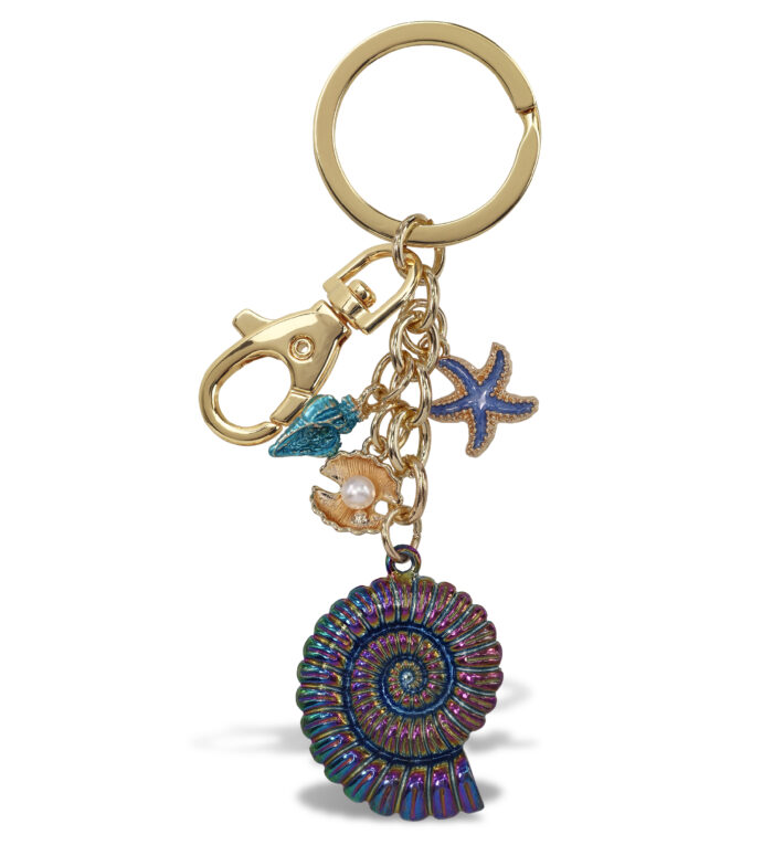 Shells - Gold Sparkling Charms