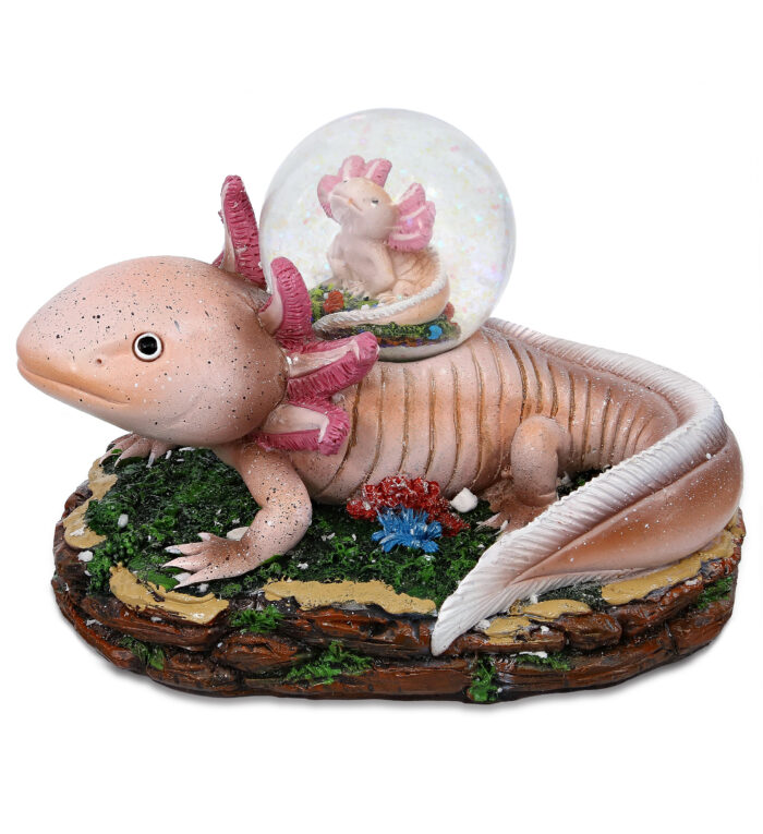 Axolotl 45mm - Snow Globe