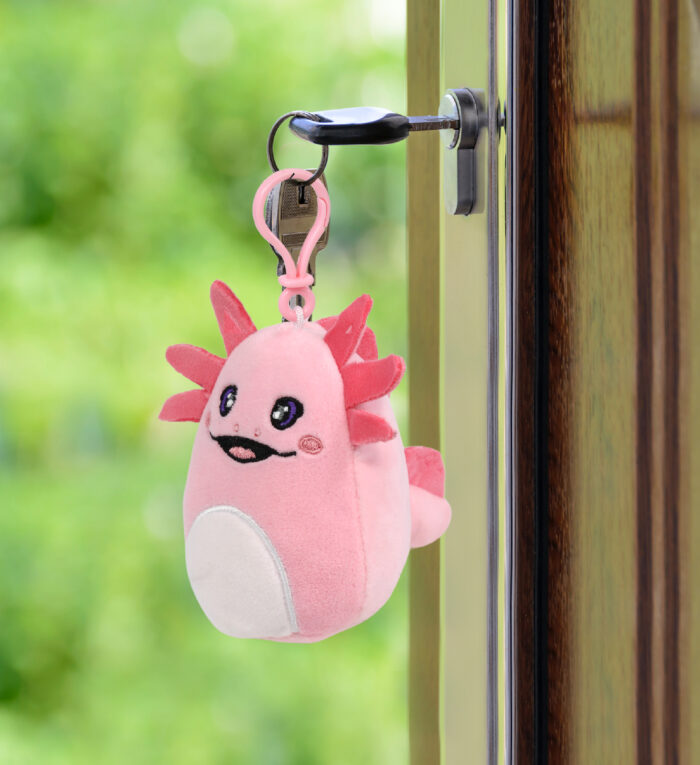 Axolotl 4" - Snug-Mooshies Plush Clips - Image 7