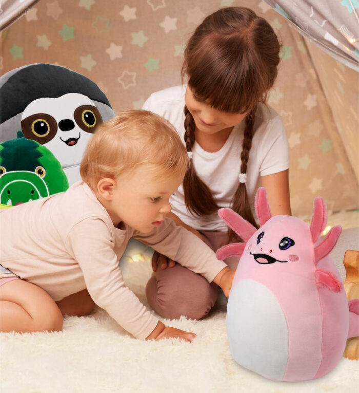 Axolotl 10" - Snug-Mooshies Plush - Image 6