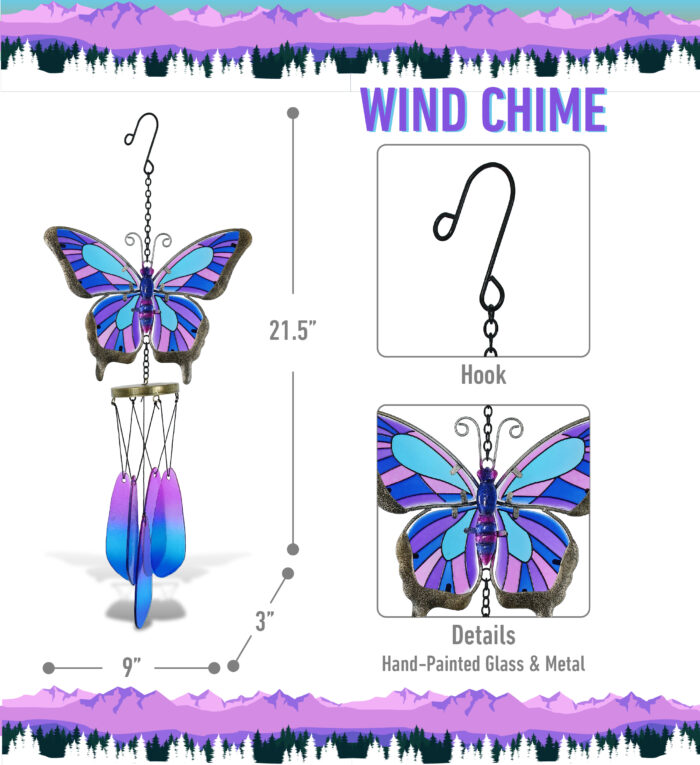 Summer Butterfly - Wind Chime - Image 2