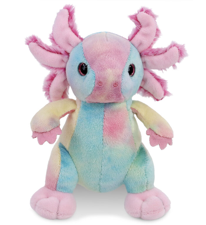 Standing Axolotl - Big Eye 6" Plush